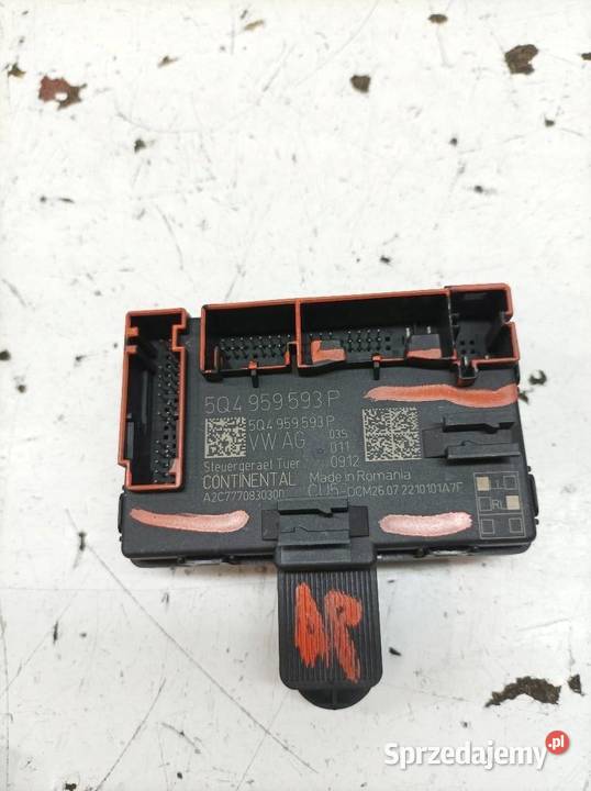 MODUŁ DRZWI LEWY PRZÓD 5Q4959593P Skoda Karoq I Komputery sprzedam