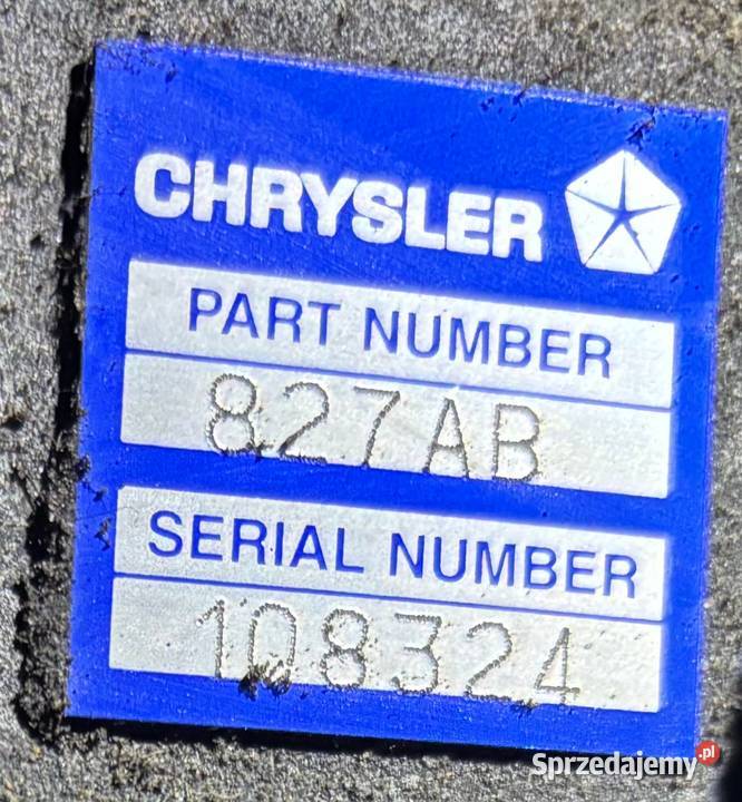 CHRYSLER LEBARON 92 SKRZYNIA BIEGÓW AUTOMAT