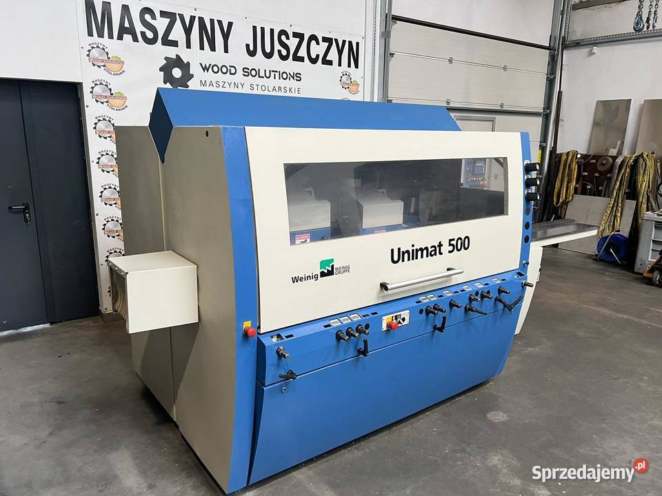 Strugarka czterostronna Weinig Unimat 500 Juszczyn sprzedam