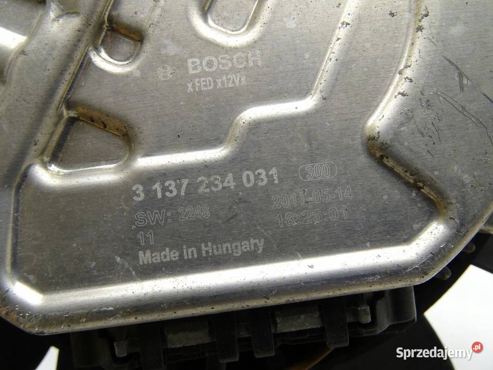WENTYLATOR CHŁODNICY OPEL ASTRA V K 14 16V