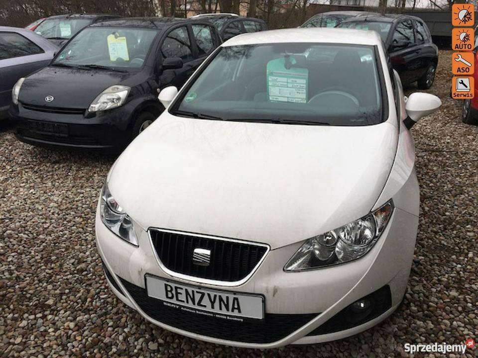 Nieuszkodzony Seat Ibiza bialy Sopot