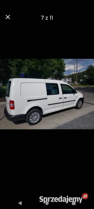 Volkswagen caddy maxi manualna Białystok