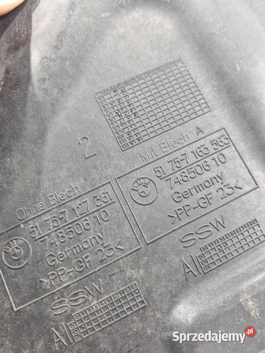 BMW E81 E87 E88 E90 E91 E92 OSŁONA PŁYTA dolnośląskie