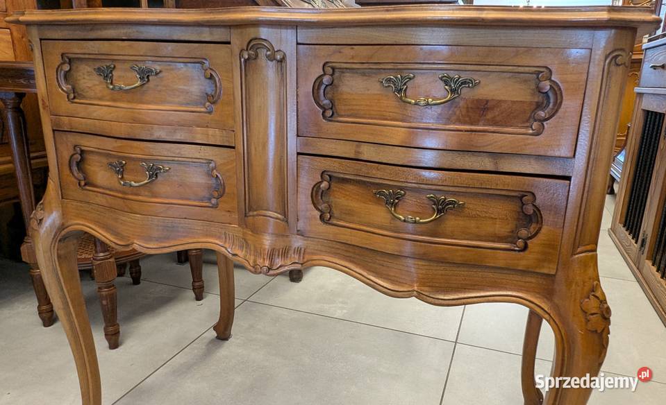 Piękna komoda ludwikowska orzechsklep Dąbrowa Dąbrowa Górnicza