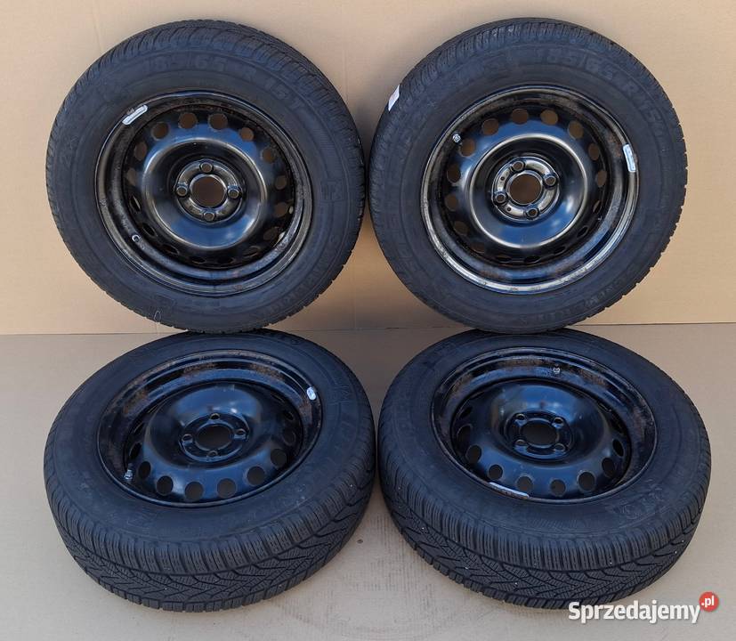 DACIA RENAULT KOŁA ZIMOWE 15 4X100 6J ET40 Bieleń