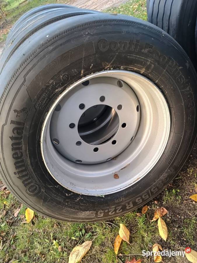 Koła do przyczep bezdętkowe opony ciężarowe 6 8 łódzkie Łowicz sprzedam
