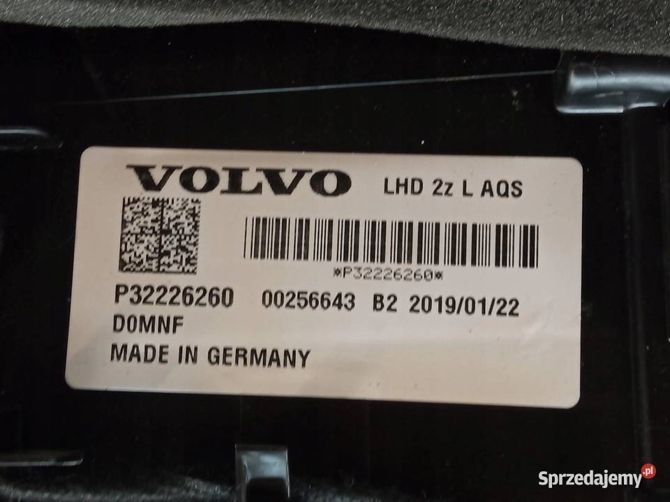 NAGRZEWNICA Volvo S60 III 20182024 świętokrzyskie