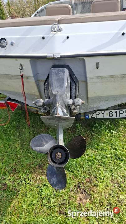 łódź motorowa 52 m z silnikiem Ford OMC 23 litra Pozostałe Węgielsztyn