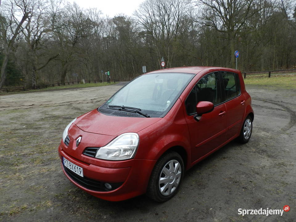 Renault Modus ekonomiczny zadbany SERWISOWANY lakier metallic Modus Puszczykowo
