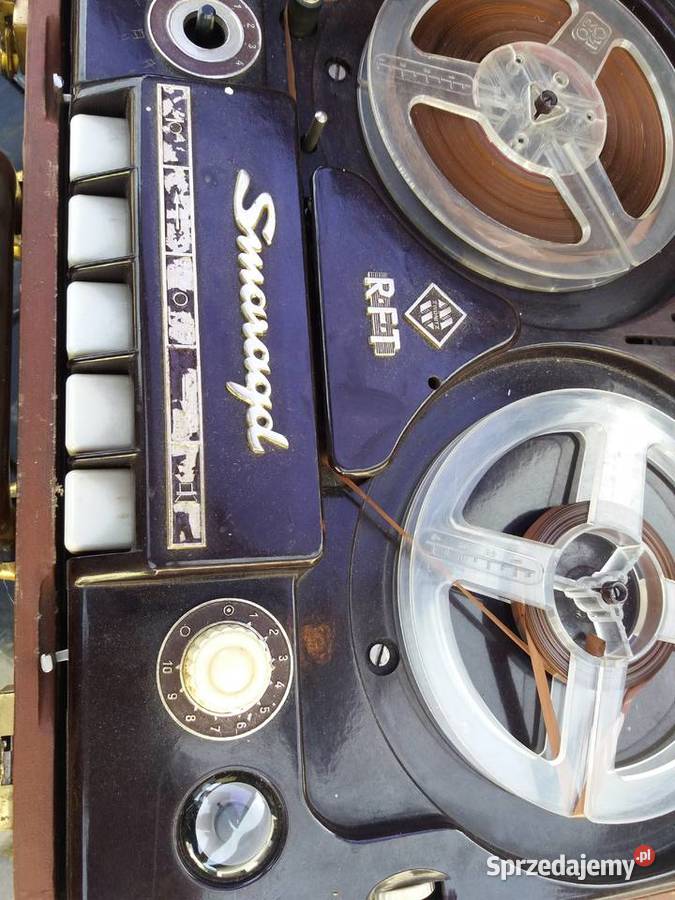 Magnetofon szpulowy lampowy