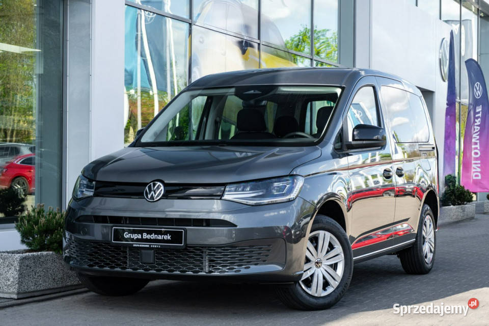 Volkswagen Caddy Trend 20 TDI 122 DSG 2755mm szary Łódź sprzedam