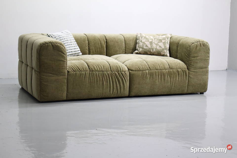 TUW Nowa Oliwkowa Sofa Modułowa nowoczesna 220cm