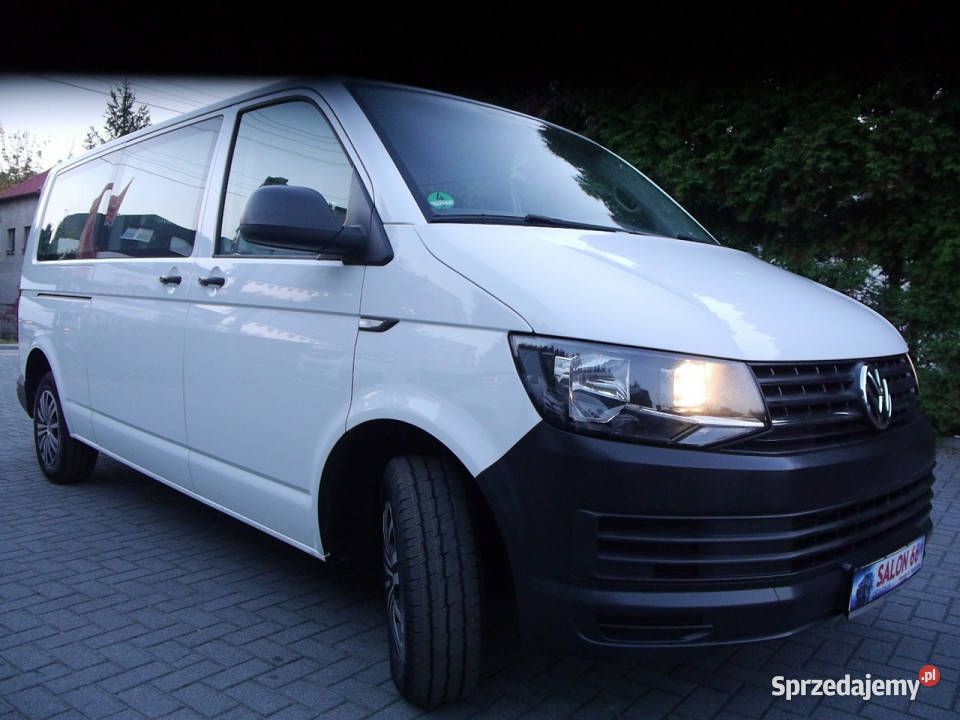 Volkswagen Transporter Długi 20tdi 150 9 osob elektryczne lusterka Częstochowa sprzedam