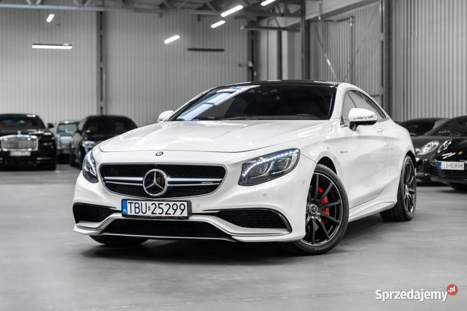 Mercedes S 63 AMG 55 V8 585 AMG Burmester podgrzewane fotele Węgrzce