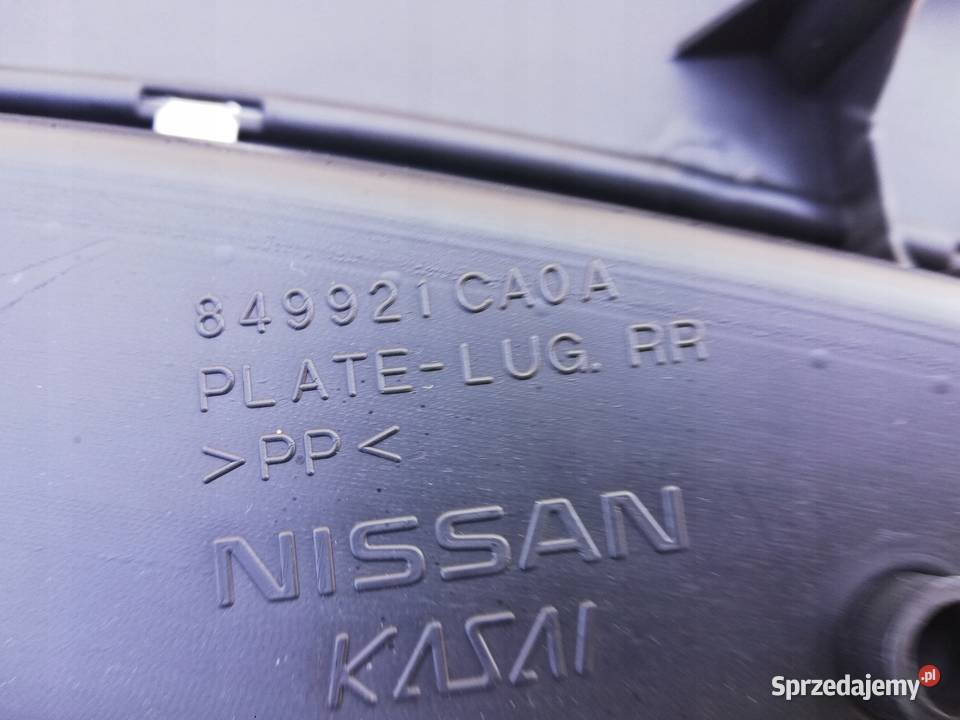 OSŁONA PASA TYŁ OZDOBNA INFINITI QX70 FX35 FX37 wielkopolskie Nowy Tomyśl