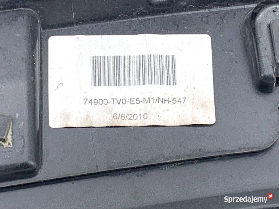 SPOILER LOTKA HONDA CIVIC IX Hatchback