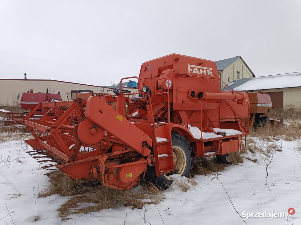 Kombajn Fahr m66s taki 7507703360 zamiana nieuszkodzony Zbożowe Dragany