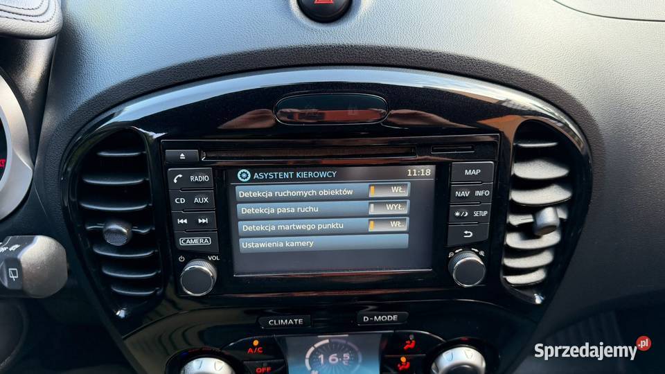 Nissan Juke NConnecta Serwisowany Stan WZOROWY asystent pasa ruchu Opatów