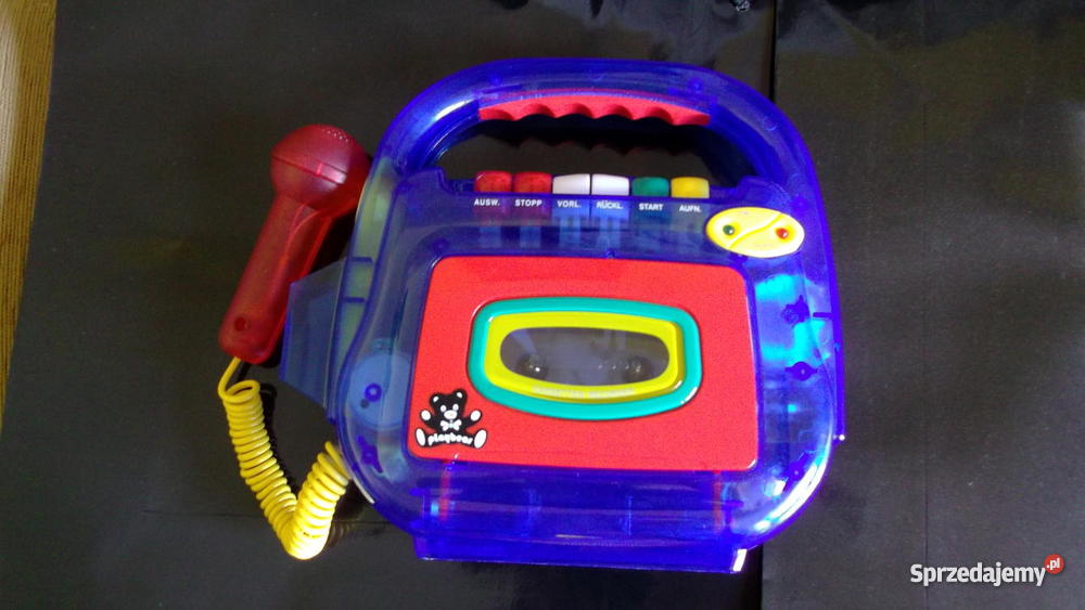 MAGNETOFON dziecka z karaoke różne kolory Brzesko
