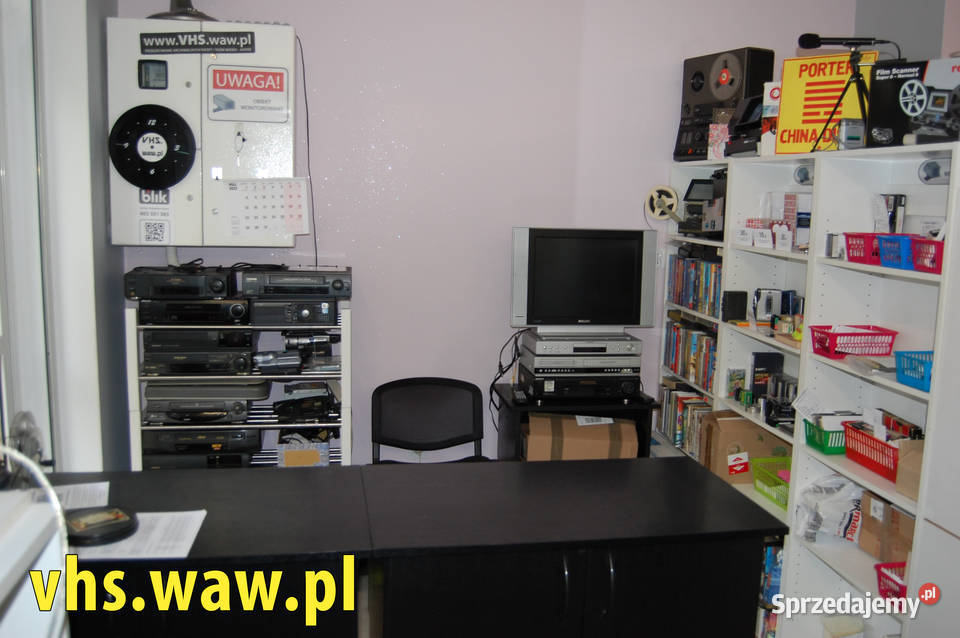 Przegrywanie kaset wideo i audio skanowanie mazowieckie Warszawa usługi it