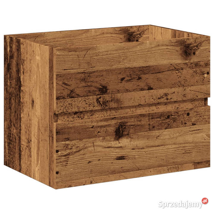 Szafka z umywalką stare drewno 61x395x49 Warszawa