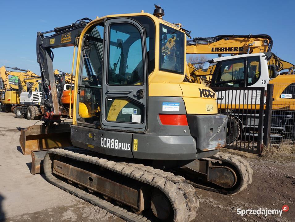 Minikoparka Volvo ECR 88 2012 Jeziorko