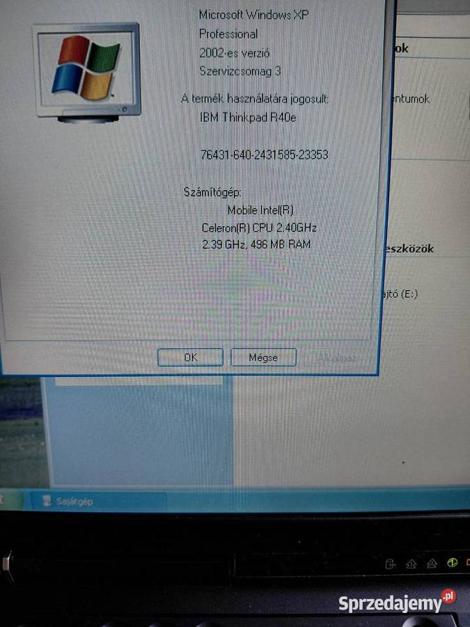 Ibm thinkpad R40e Grodzisk sprzedam