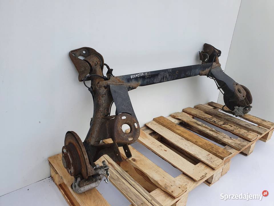 Skoda Roomster TYLNA BELKA ZAWIESZENIA TYŁ OŚ osobowe lubelskie