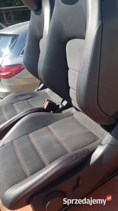 FOTEL Fotele Skóra MERCEDES CKLASA W204 Lift Radom