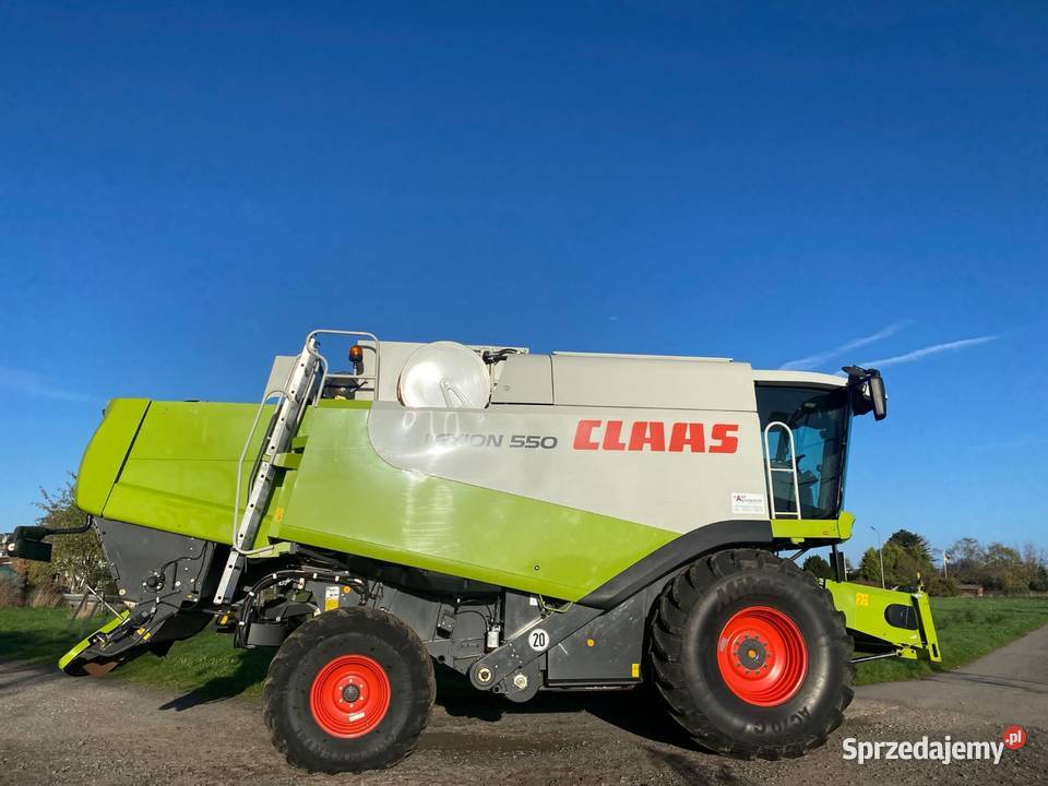 Kombajn Class Lexion 550 Wózek do header'a Niemodlin