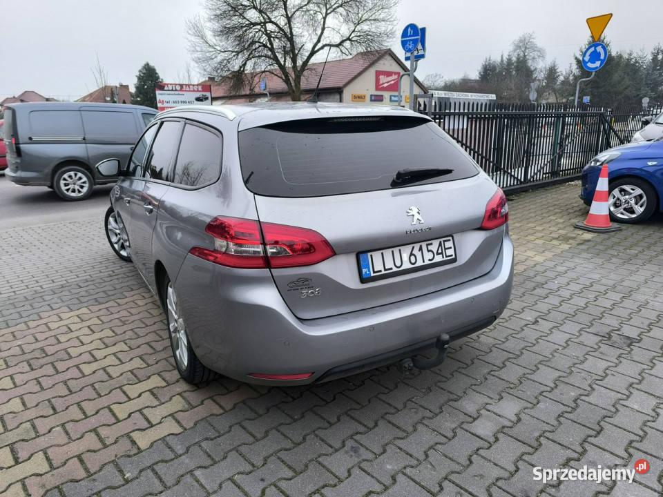 Peugeot 308 16 HDi 92 Klimatronic Navi T9 szary Łuków