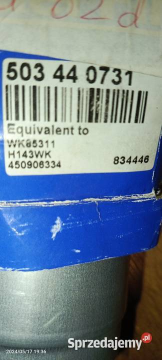 Filtr paliwa diesel Volkswagen Audi seat śląskie Tychy