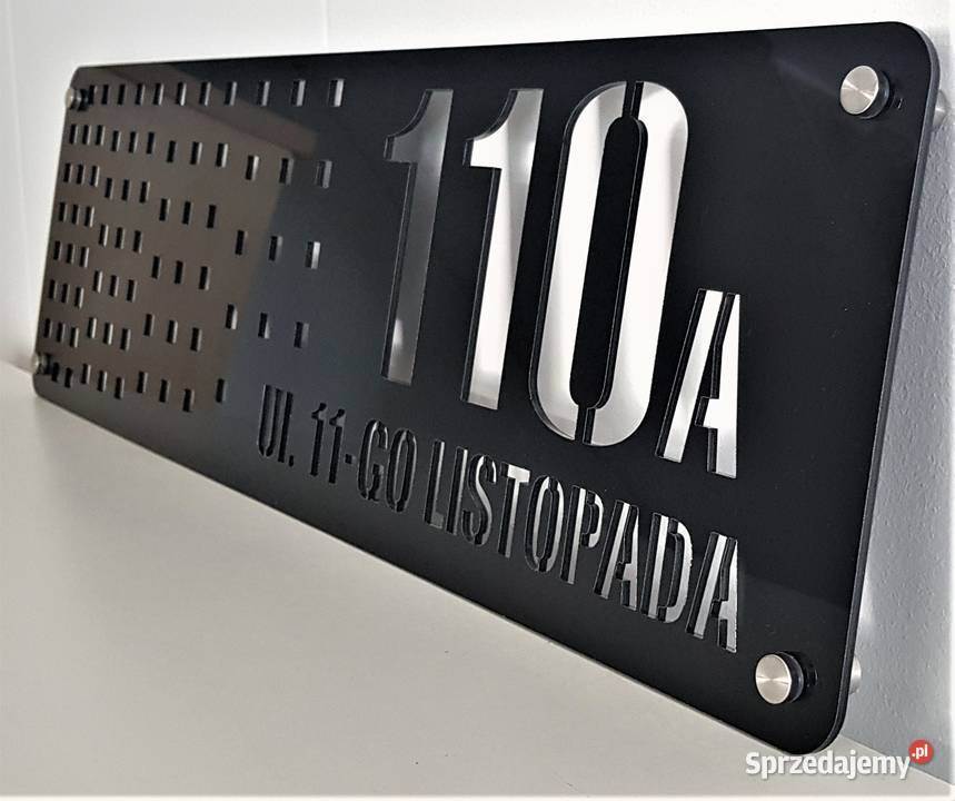 Tabliczka adresowa personalizowana Częstochowa