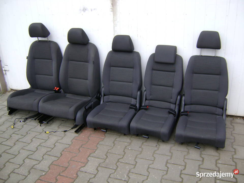 VW TOURAN LIFT FOTELE PRZÓD TYŁ BOCZKI TAPICERKA osobowe Nowy Dwór Gdański