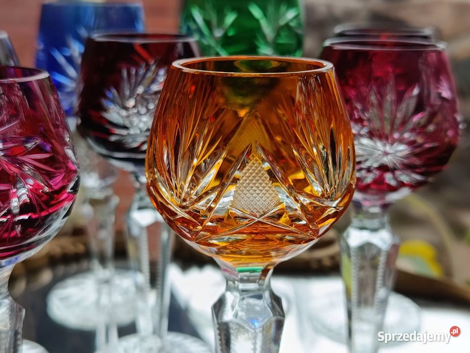 Kieliszki do likieru mix 11 sztuk lubuskie Klenica
