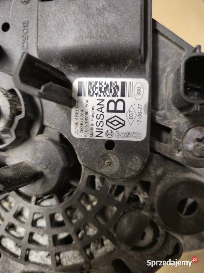Renault Nissan 12TCE alternator 231004BE0B Jelenia Góra