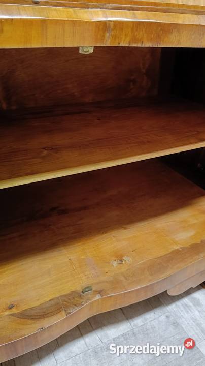 komoda bufet witryna art deco orzech vintage do Radomsko