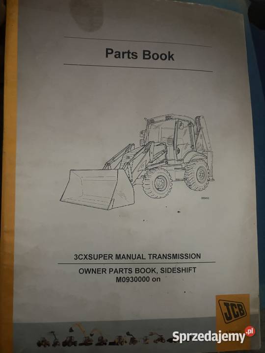 Katalog części JCB 3CX SUPER transmission Chełmiec
