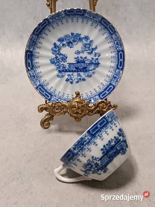 Kolekcjonerska Filiżanka Zdobienie Blau Duet sprzedam