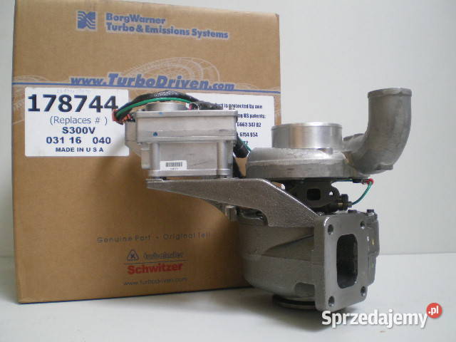 Nowa turbosprężarka SCHWITZER 178744 175835 Części maszyn i innych pojazdów Siedlce