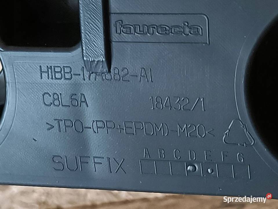 FORD FIESTA MK8 ŚLIZG ZDERZAKA LEWY TYŁ wielkopolskie Pleszew