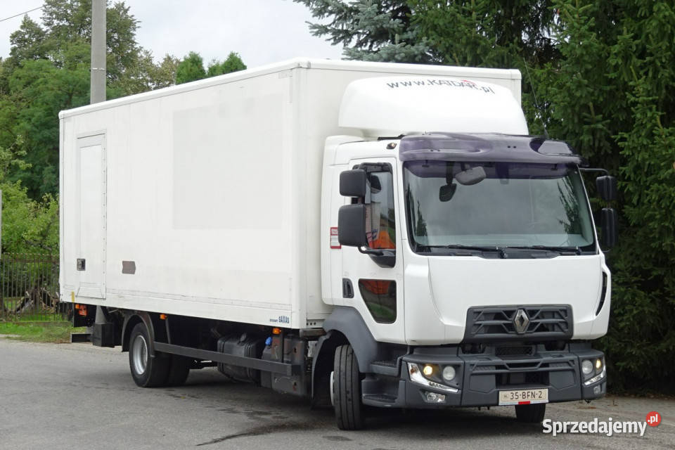 Renault D12 Euro 6 kontener winda klapa Góra Kalwaria