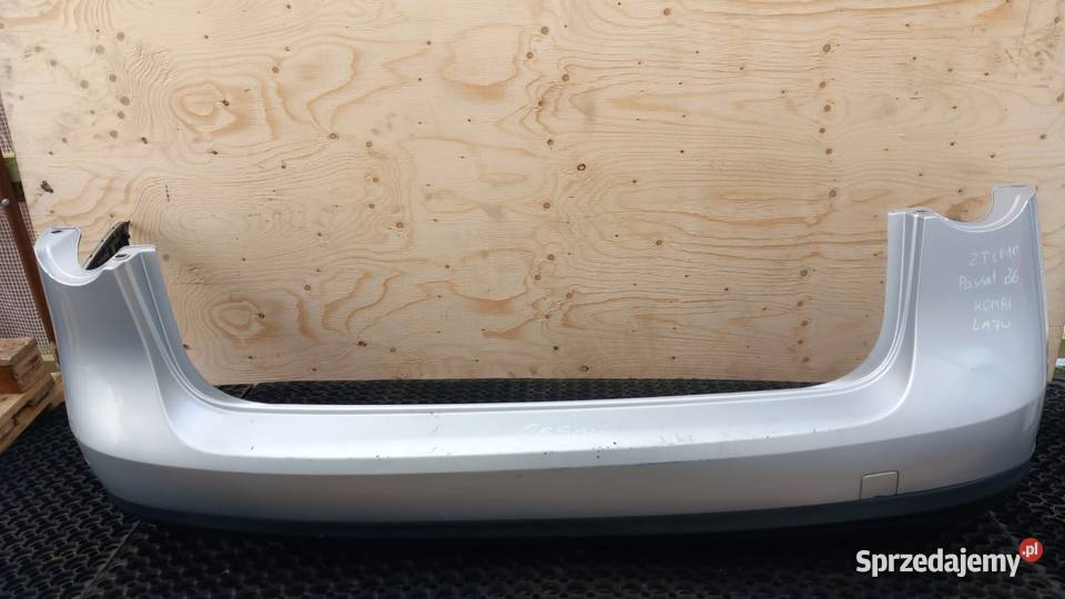 VW PASSAT B6 KOMBI ZDERZAK TYŁ LA7W CHROM Zbierkowo