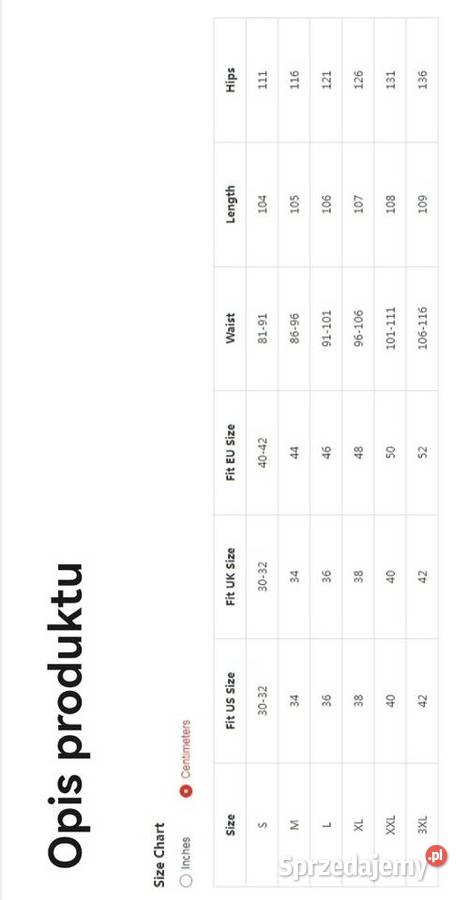 Spodnie etniczne L Odzież sportowa Ząbki