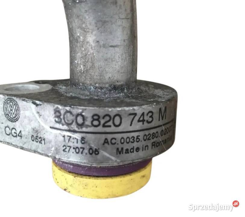PRZEWÓD KLIMATYZACJI VW PASSAT B6 3C0820743M Działoszyce sprzedam
