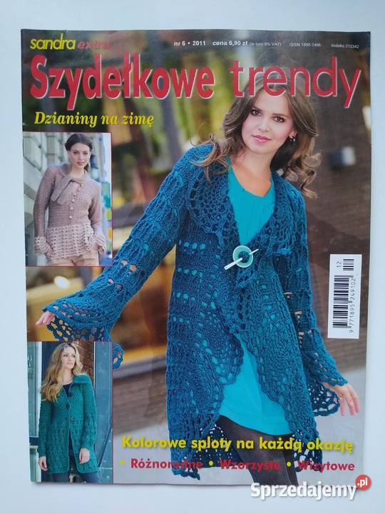 Sandra Szydełkowe Trendy 62011 Hobbystyczne Czasopisma Gdańsk