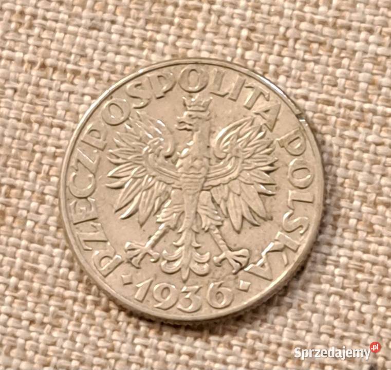 2 i10 Monety II RP z 1936 roku Łódź