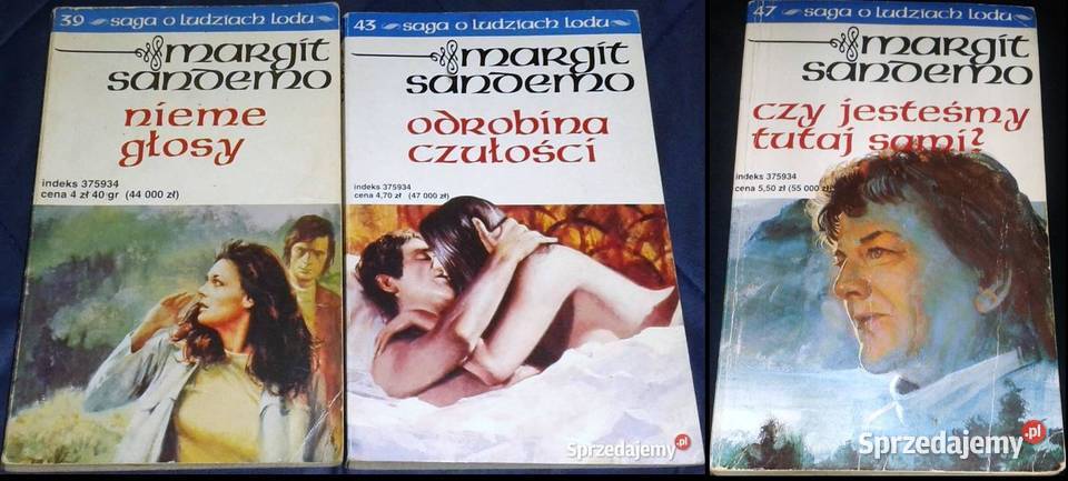 Saga o Ludziach Lodu 31 części Margit Sandemo Chełm sprzedam