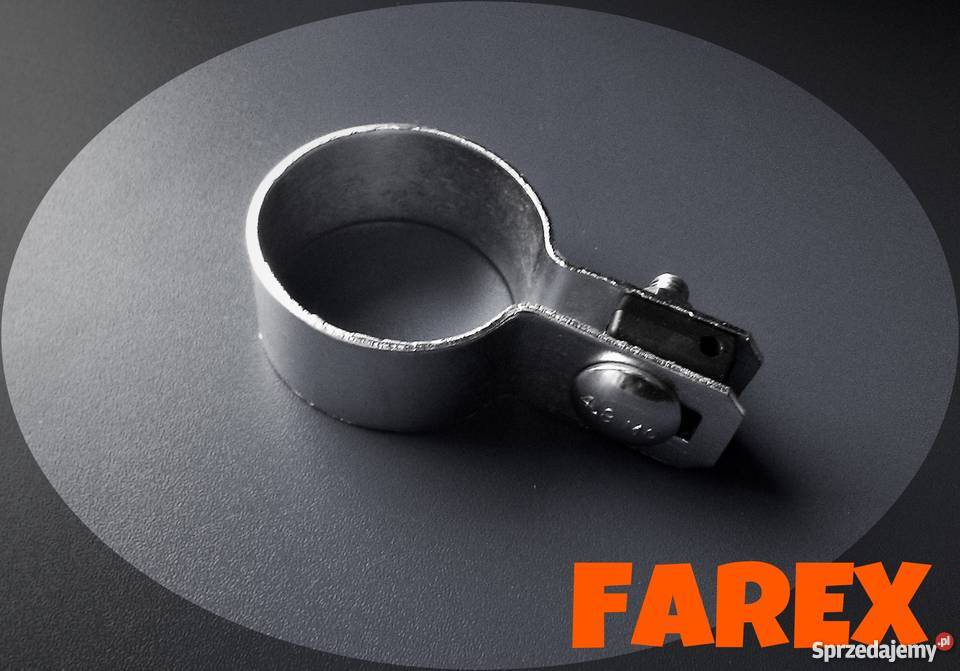 Obejmy do paneli ogrodzeniowych fi 60 słupki Łubniany