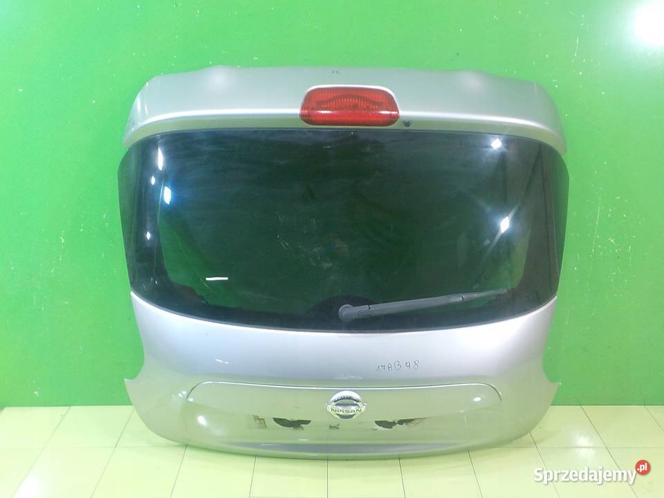 NISSAN JUKE F15 I 16B 11r 5D klapa tyl kompletna